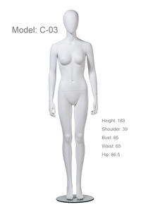 Standing posture female mannequin costume